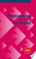 libro Prefinanciación De La Exportación